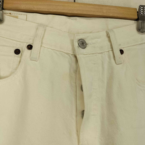 リーバイス Levis 別注 501 ホワイトデニムパンツ レディース W30