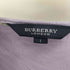 バーバリーロンドン BURBERRY LONDON ホース刺繍 袖切替 襟ノバチェック S/S クルーネックニットセーター レディース JPN:1