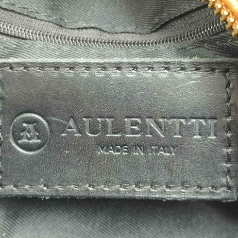 オウレンティ AULENTTI MADE IN ITALY シボ革 2WAYショルダーバッグ レディース