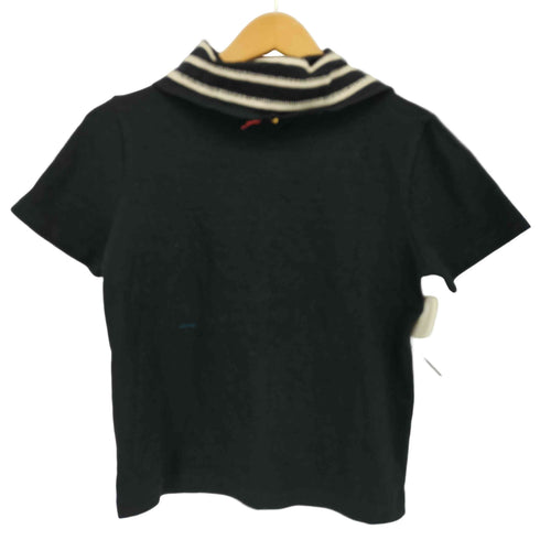 JUPE BY JACKIE タートルネック半袖ニット レディース