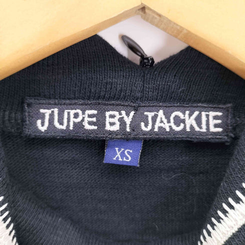 JUPE BY JACKIE タートルネック半袖ニット レディース