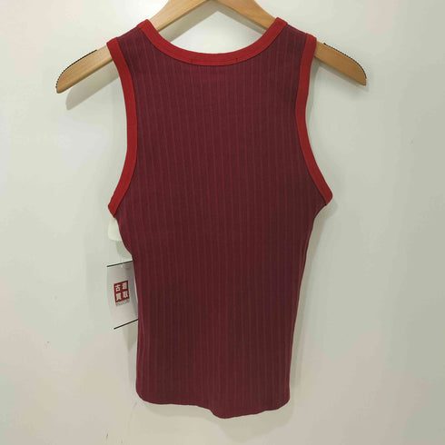 レイビームス Ray BEAMS 26SS リブ リンガー タンクトップ レディース
