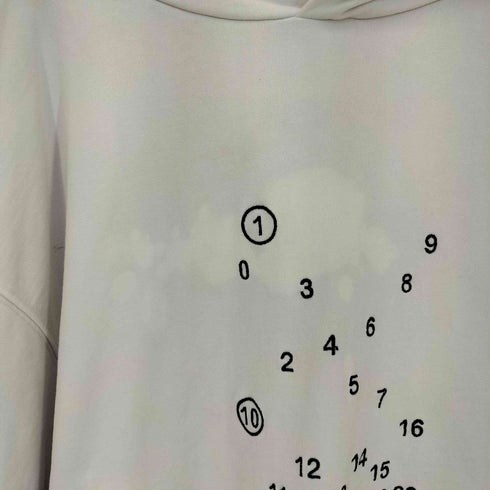 メゾンマルジェラ Maison Margiela 23ss カレンダーロゴ刺繍 プルオーバーパーカー メンズ import:XL