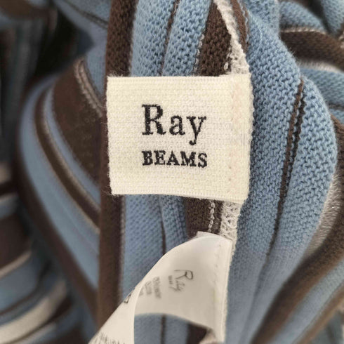 レイビームス Ray BEAMS 26SS マルチストライプ ニット キャミソール レディース