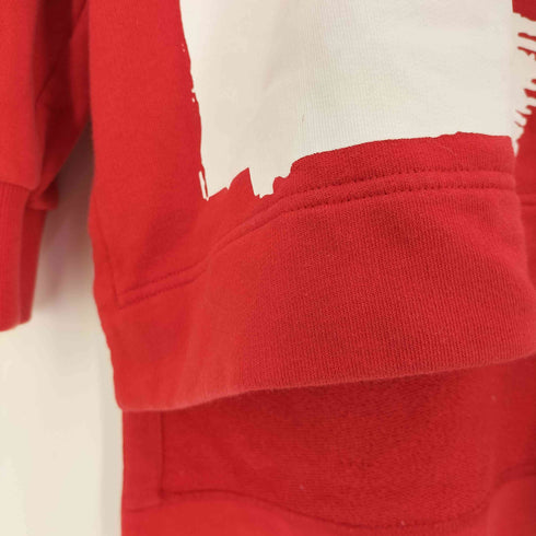 バーバリー BURBERRY 21ss LOVEプリント オーバーサイズ プルオーバーフーディー メンズ import:XS