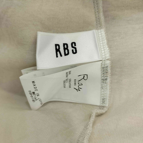レイビームス Ray BEAMS リブ ギャザー タンクトップ レディース