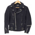 トリプルシックスレザーウェア 666 Leather Wear ストレッチ コットン ライダース ジャケット ダブル UKパンク Y2K メンズ JPN:S