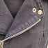 トリプルシックスレザーウェア 666 Leather Wear ストレッチ コットン ライダース ジャケット ダブル UKパンク Y2K メンズ JPN:S