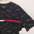 トミーヒルフィガー TOMMY HILFIGER 刺繍 総柄クルーネックTシャツ メンズ import:XL