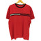 トミーヒルフィガー TOMMY HILFIGER 刺繍クルーネックリンガーTシャツ メンズ import:L