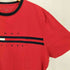 トミーヒルフィガー TOMMY HILFIGER 刺繍クルーネックリンガーTシャツ メンズ import:L