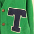 トミーヒルフィガー TOMMY HILFIGER レタードカーディガン メンズ M