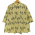 コットンハウスアヤ Cotton House Aya YESTERDAY CROSS 総柄 コットン シャツ レディース JPN:M