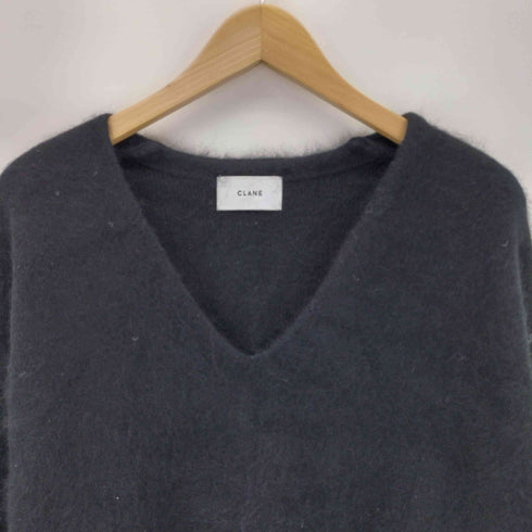 クラネ CLANE V NECK ANGOLA KNIT TOP レディース JPN:1