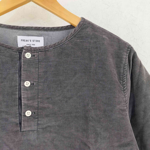 フリークスストア FREAKS STORE ヘンリーネック コーデュロイ カットソー メンズ M