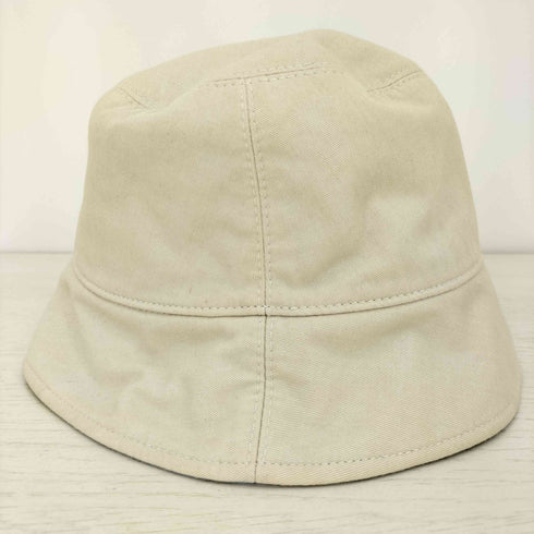 オフホワイト OFF-WHITE Beige panama with contrasting logo embroidery ロゴ刺繍 バケットハット メンズ ONE SIZE