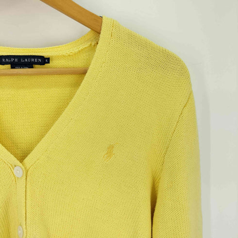 ラルフローレン RALPH LAUREN コットンボタンカーディガン レディース import:XL