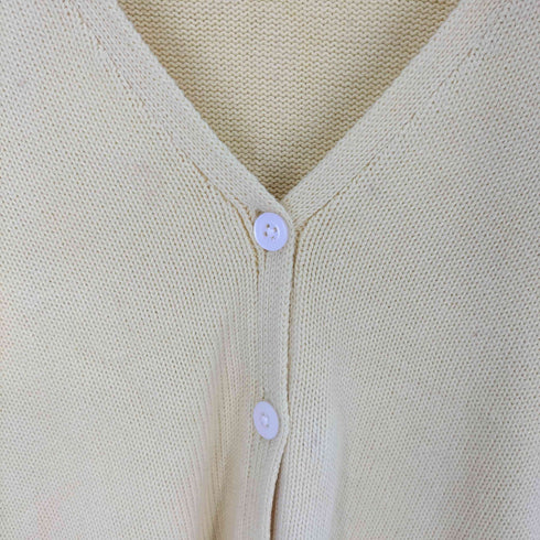 ラルフローレン RALPH LAUREN コットンボタンカーディガン レディース import:XL