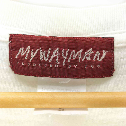 セディショナリーズバイトリプルシックス SEDITIONARIES by 666 復刻 My Way Man ムービーT アーティスト パンク UK プリント Tシャツ メンズ JPN:S
