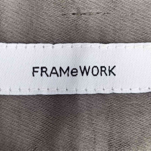 フレームワーク FRAMeWORK ヴィンテージサテンパンツ レディース JPN:36