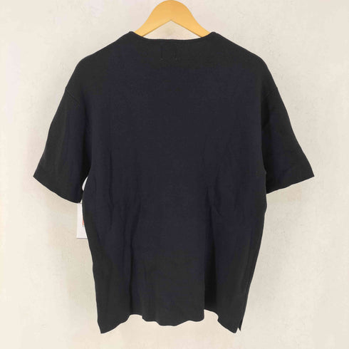 ザラ ZARA ヘンリーネック 半袖 ニット Tシャツ メンズ M