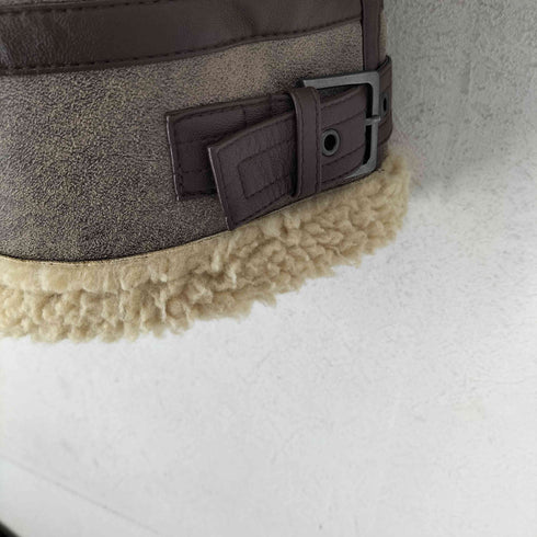 アルファインダストリーズ ALPHA INDUSTRIES フェイクムートン B-3 フライトジャケット メンズ JPN:M