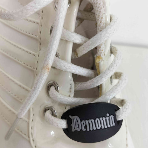 デモニア Demonia STOMP-08 ラインウェッジ厚底シューズ レディース
