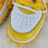 オフホワイト OFF-WHITE 23aw Air Force 1 Mid SP LTHR White and Varsity Maize レディース JPN:24