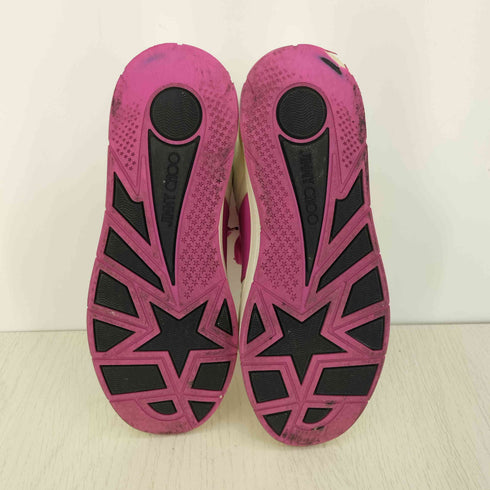 ジミーチュウ JIMMY CHOO HAWAII/F スター刻印 レザースニーカー レディース EUR:37