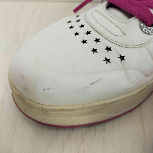 ジミーチュウ JIMMY CHOO HAWAII/F スター刻印 レザースニーカー レディース EUR:37