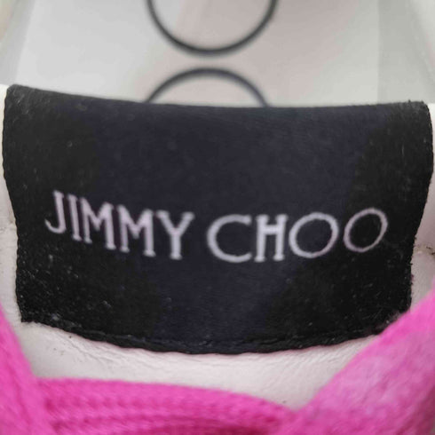 ジミーチュウ JIMMY CHOO HAWAII/F スター刻印 レザースニーカー レディース EUR:37