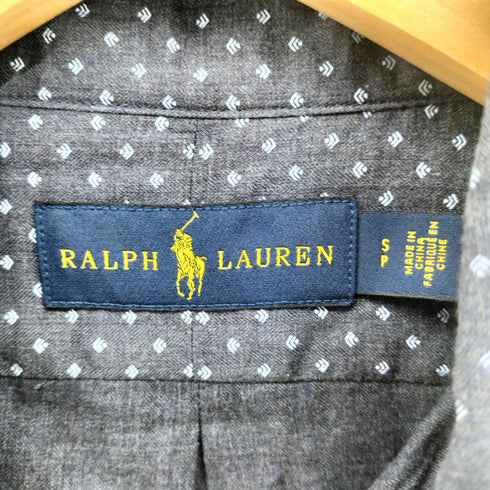 ラルフローレン RALPH LAUREN 総柄 ボタンダウンシャツ メンズ JPN:S