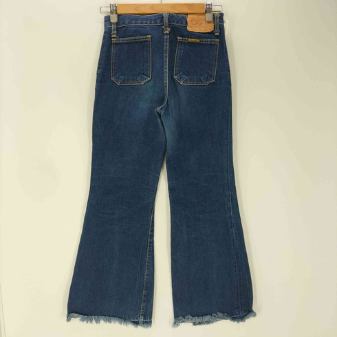 ボブソン BOBSON 70S ブッシュ フレア デニム パンツ ベルボトム レディース W29