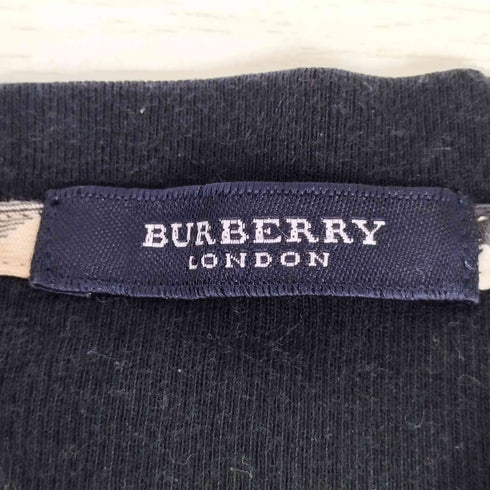 バーバリーロンドン BURBERRY LONDON Vネック リブ カットソー レディース