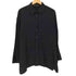 ザラ ZARA サイドスリット サテン 長袖シャツ レディース import:S