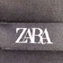 ザラ ZARA サイドスリット サテン 長袖シャツ レディース import:S