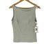 アニエスベー agnes b. PARIS サンライズ製 コットン100 タンクトップ レディース US:0-2