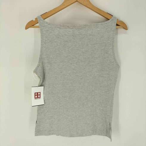 アニエスベー agnes b. PARIS サンライズ製 コットン100 タンクトップ レディース US:0-2