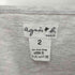 アニエスベー agnes b. PARIS サンライズ製 コットン100 タンクトップ レディース US:0-2