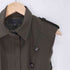 ザラ ZARA ナポレオンノースリーブワンピース レディース import:M