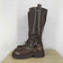 WOOMII ウーミー JANET BROWN BURNISHED ロングブーツ Y2K レディース 25
