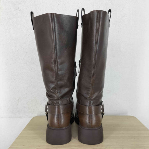 WOOMII ウーミー JANET BROWN BURNISHED ロングブーツ Y2K レディース 25