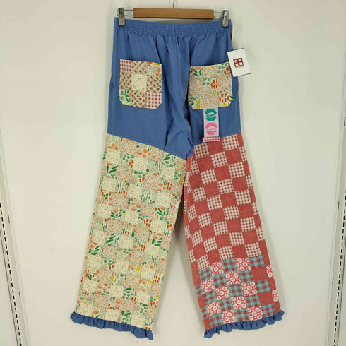 CREST made in usa チェック切替ワイドパンツ レディース JPN:M