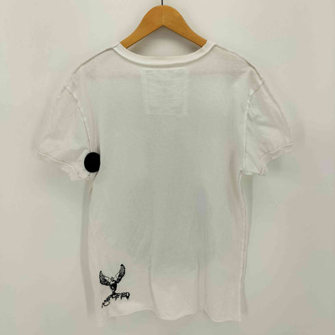 アンプリファイド AMPLIFIED アーティストプリント ラインストーン ダメージ加工 クルーネック S/S Tシャツ メンズ import:S