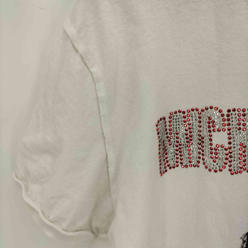 アンプリファイド AMPLIFIED アーティストプリント ラインストーン ダメージ加工 クルーネック S/S Tシャツ メンズ import:S