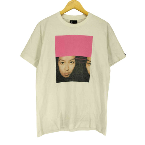 アベイシングエイプ A BATHING APE 00S beautiful world フォト Tシャツ 袖裾シングル メンズ L