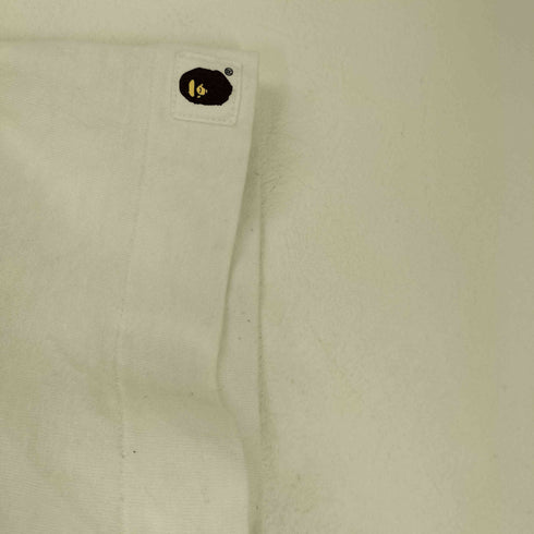 アベイシングエイプ A BATHING APE 00S beautiful world フォト Tシャツ 袖裾シングル メンズ L