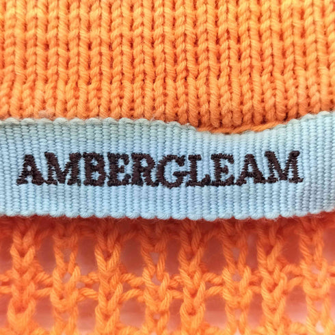 AMBERGLEAM メッシュニットシャツ メンズ FREE