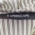 S UPERSCAPE フリルデザイン ストライプ 比翼 シャツ レディース import:S