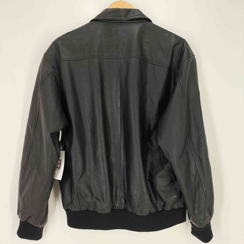 LEATHER MASTER カウレザー ジップ ジャケット メンズ LL